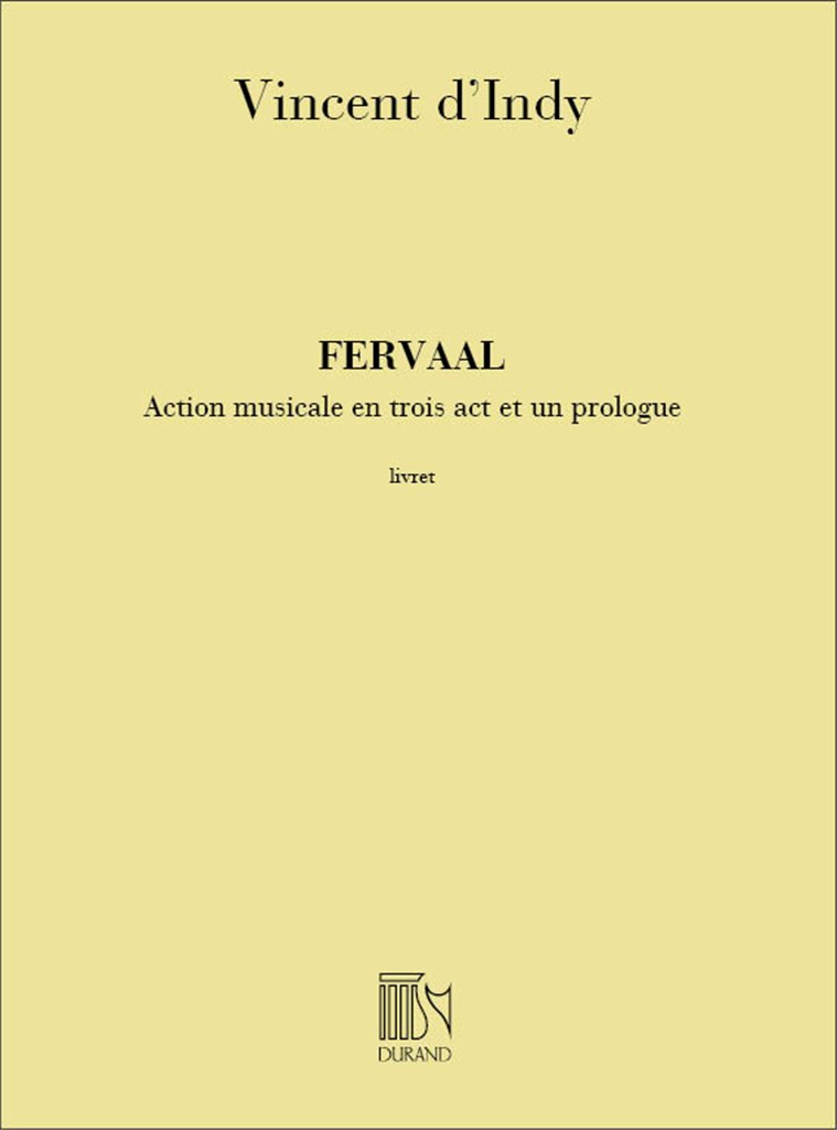 Fervaal Livret